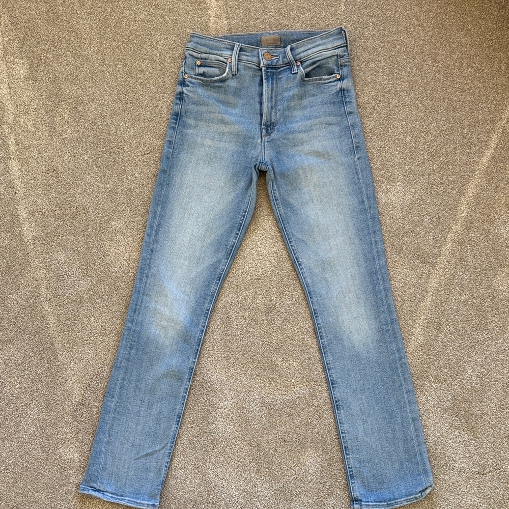 Mother Jeans- The Mid Rise Dazzler Flood